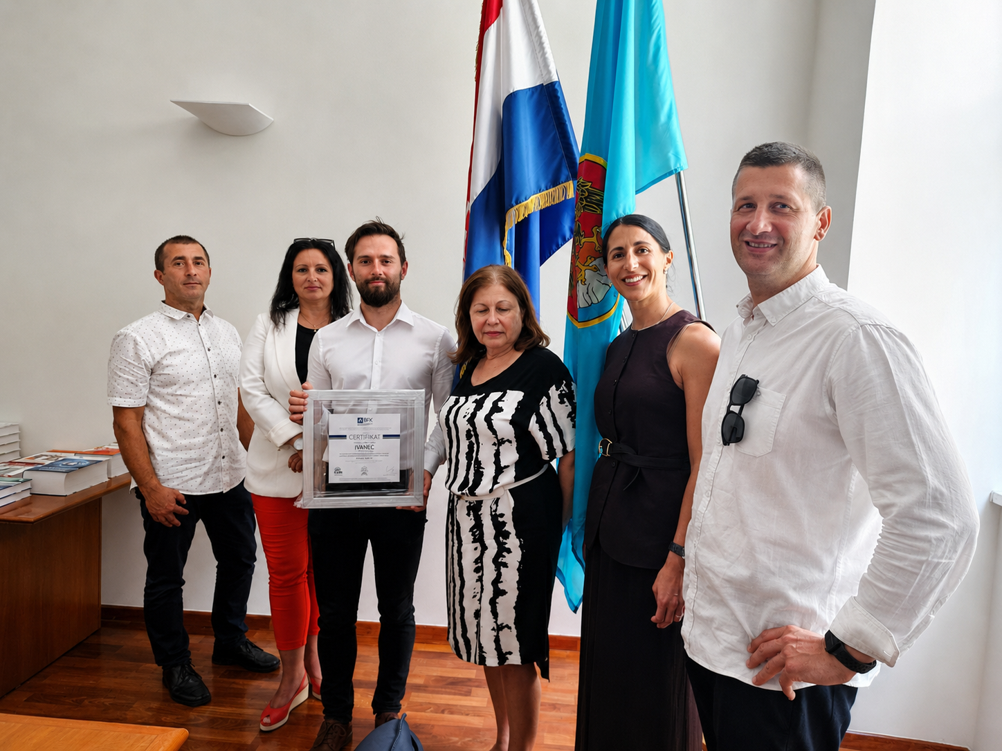 Fourth BFC SEE Certificate Officially Presented to the City of Ivanec